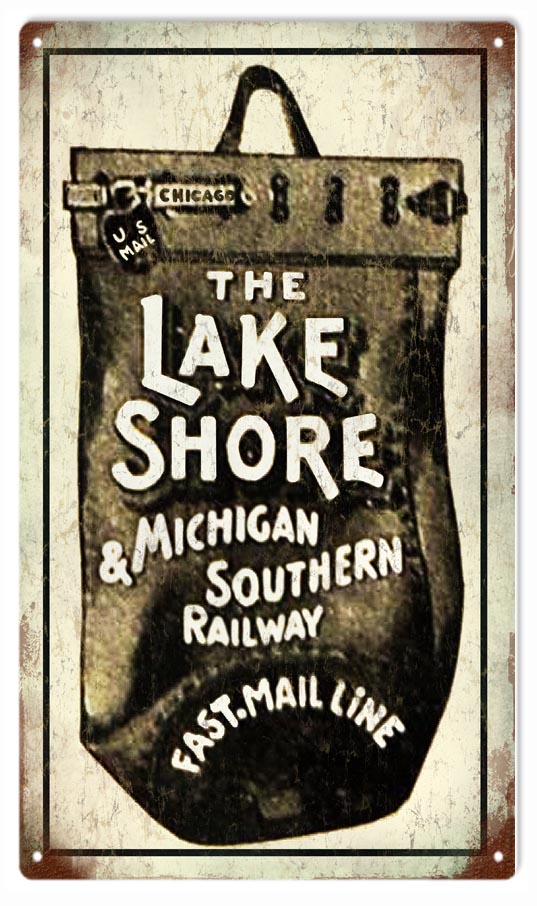 The Lake Shore & Michigan Southern Railway Sign