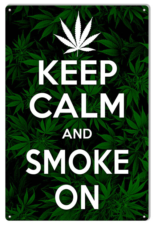 P58 Keep calm and smoke on