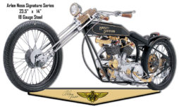 Arlen Ness Motorcycle Signature Series Signs