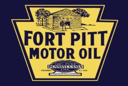 Fort Pitt Motor Oil Reproduction Sign 12x18