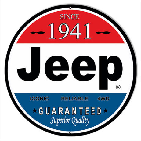 Jeep Signs Archives - Reproduction Vintage Signs