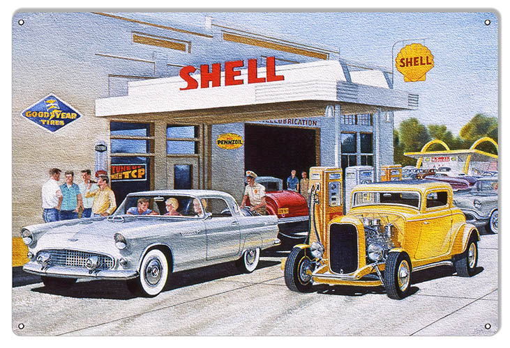 shell gas station symbol