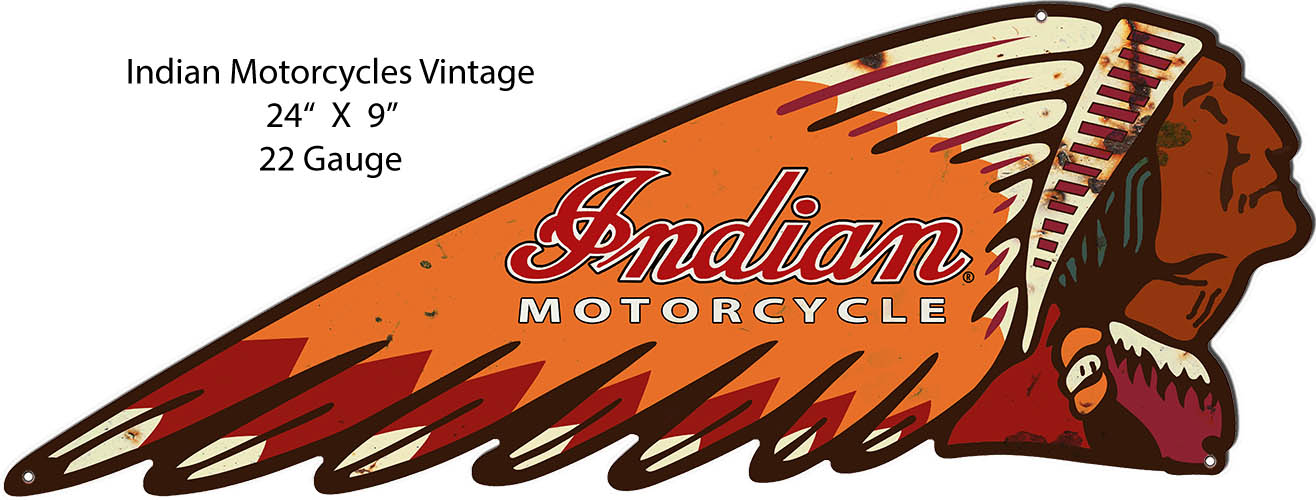vintage indian motorcycles logo