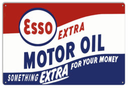 Motor Oil And Gas Station Signs