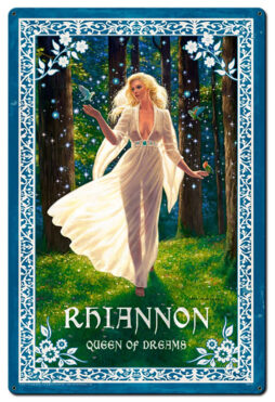 HB314 - Rhiannon Goddess 12x18 by artist Greg Hildebrandt
