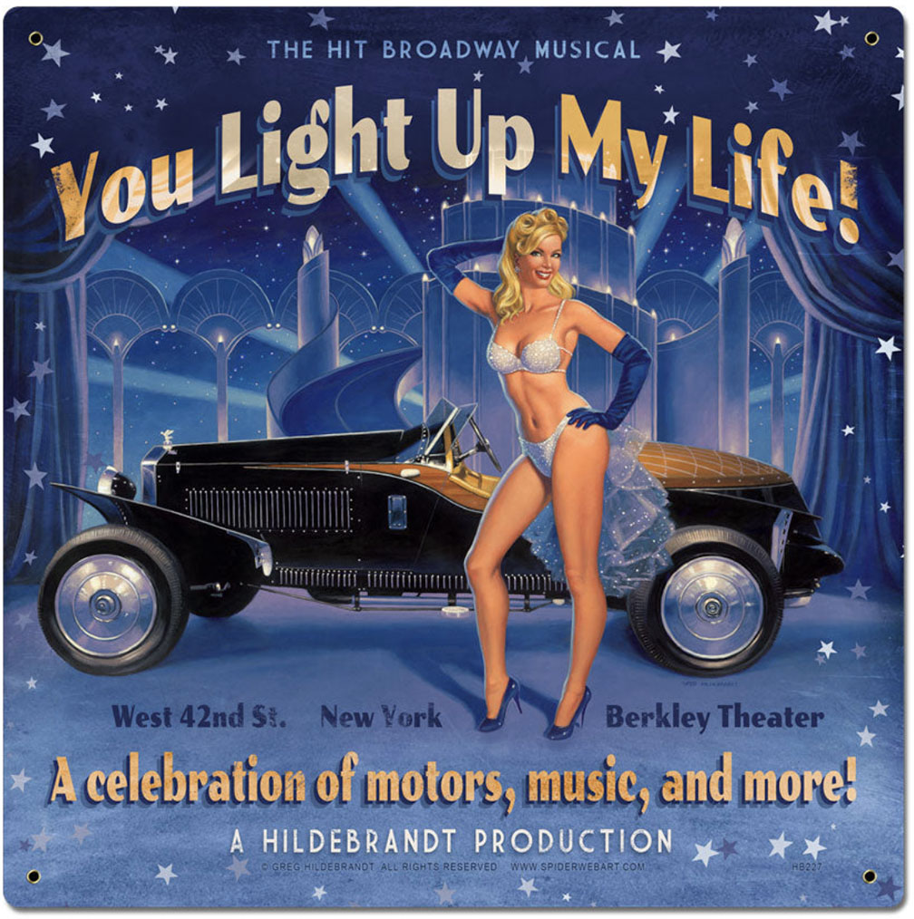 HB227 - You Light Up My Life 12x12 by artist Greg Hildebrandt